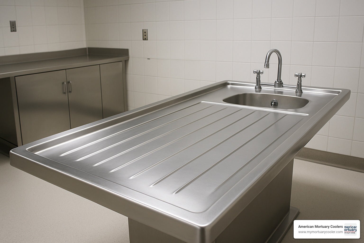 Embalming Table 101: What It Is and How It's Used - American Mortuary Coolers & Equipments Embalming Table 101: What It Is and How It's Used - American Mortuary Coolers & Equipments